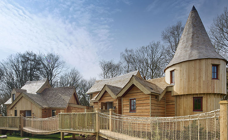 Alton Towers Enchanted Village Treehouses