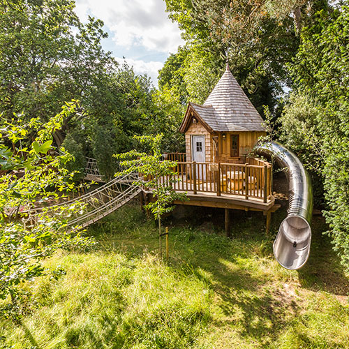 Looking to Relax This Summer? Try a Treetop Net Hangout! - Blue Forest